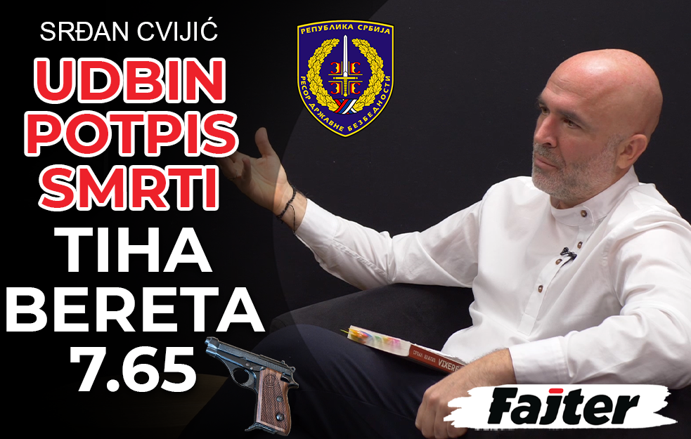 SRĐAN CVIJIĆ: DRŽAVNA BEZBEDNOST ZA UBISTVA  PO EVROPI KORISTILA TIHU BERETU 7.65